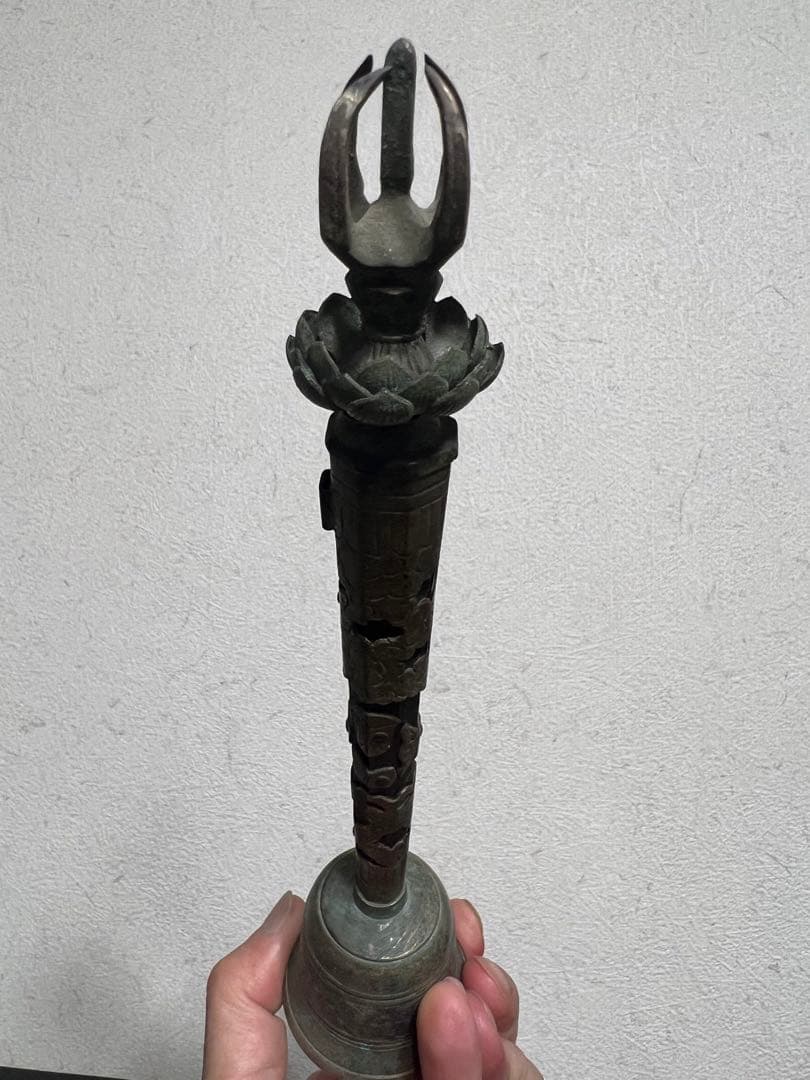 金剛鈴 持鈴 持鐘 五鈷杵 御詠歌 巡礼 密教法具 仏像 仏教美術 骨董 古美術