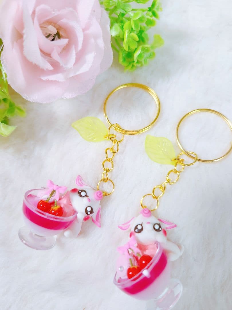 Easterにんじん　うさぎ　フェイクスイーツ　樹脂粘土　スイーツデコ