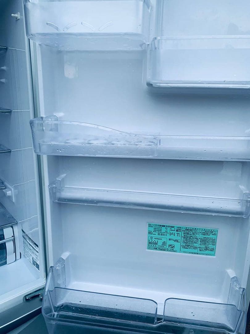 ①✅日立ノンフロン冷凍冷蔵庫✅ ✅R-S370DMV✅送料設置無料