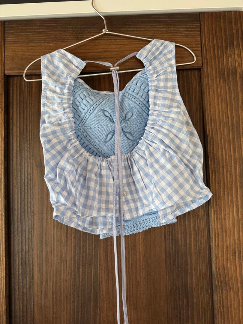 nude vintage クロシェット　トップス