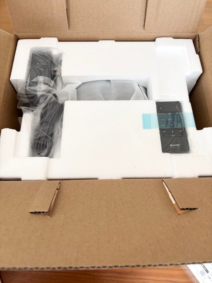 SHARP サーキュレーター PK-18S02 ブラック プラズマクラスター　黒