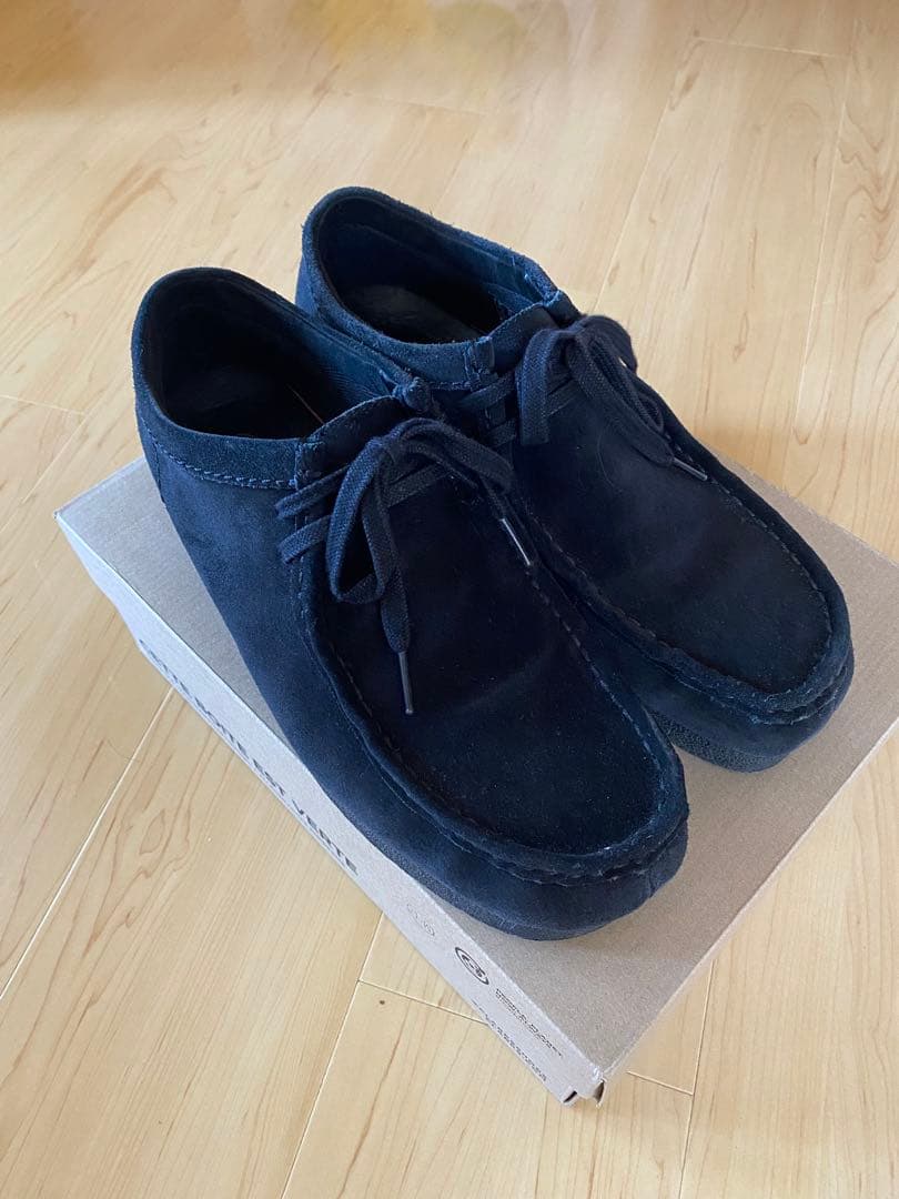 Clarks WallabeeEVO WP 26.5cm 箱あり