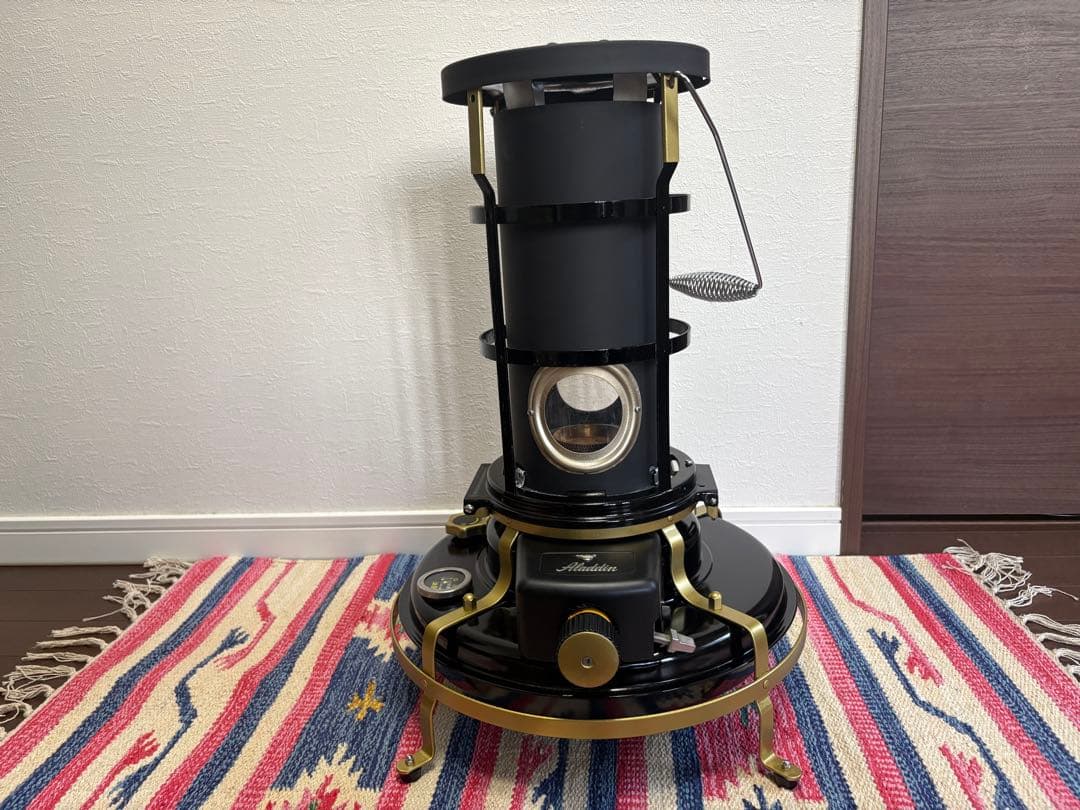 ブルーフレームヒーター39型　ステンレスタンク　アンティークリメイクカスタム