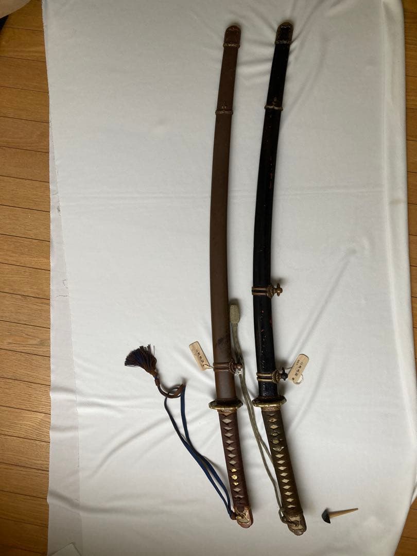 ま*ん様 94式軍刀　模造刀身　尉官サーベル用刀緒