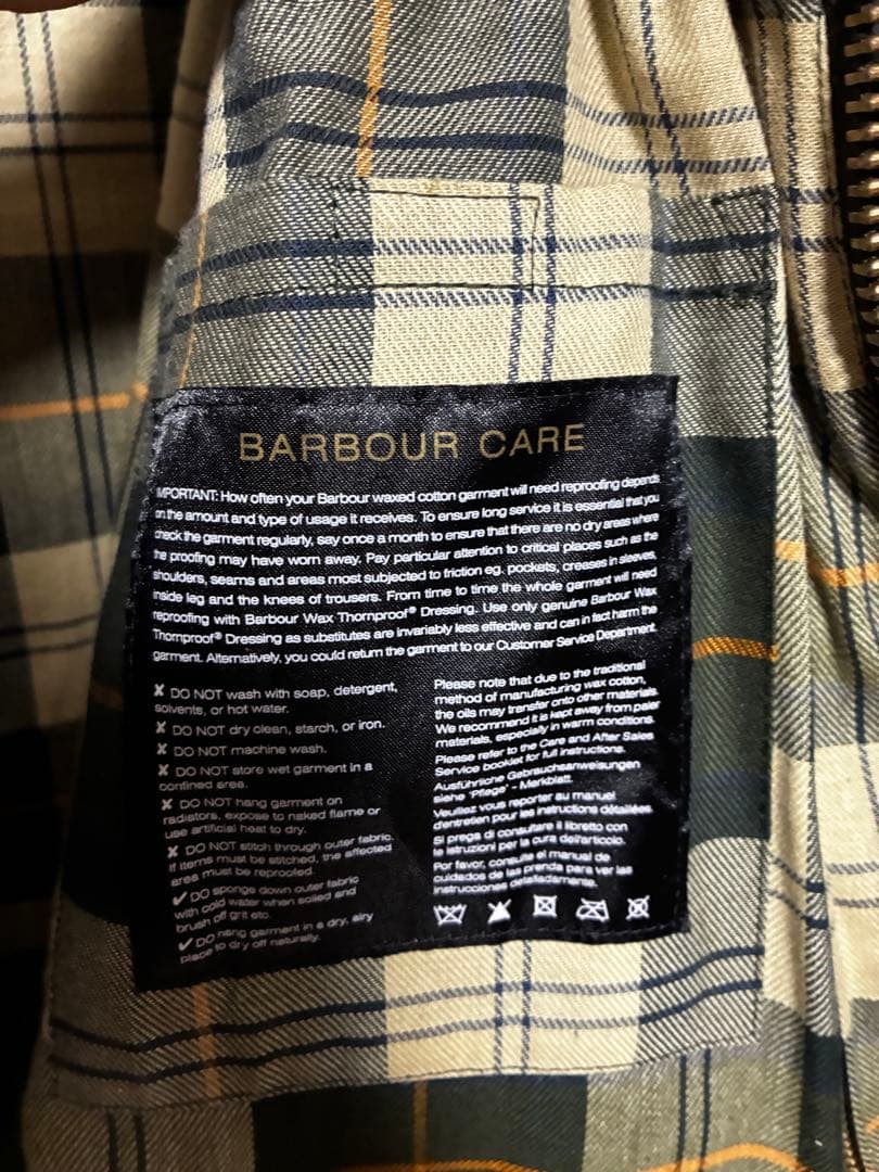m*i様 Barbour ジャケット SL36