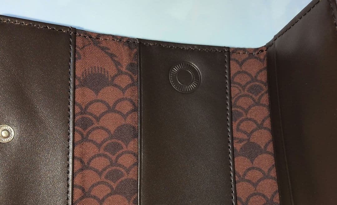 刀剣乱舞 ✕ HAMANO レザーコレクション 三つ折り財布 大倶利伽羅