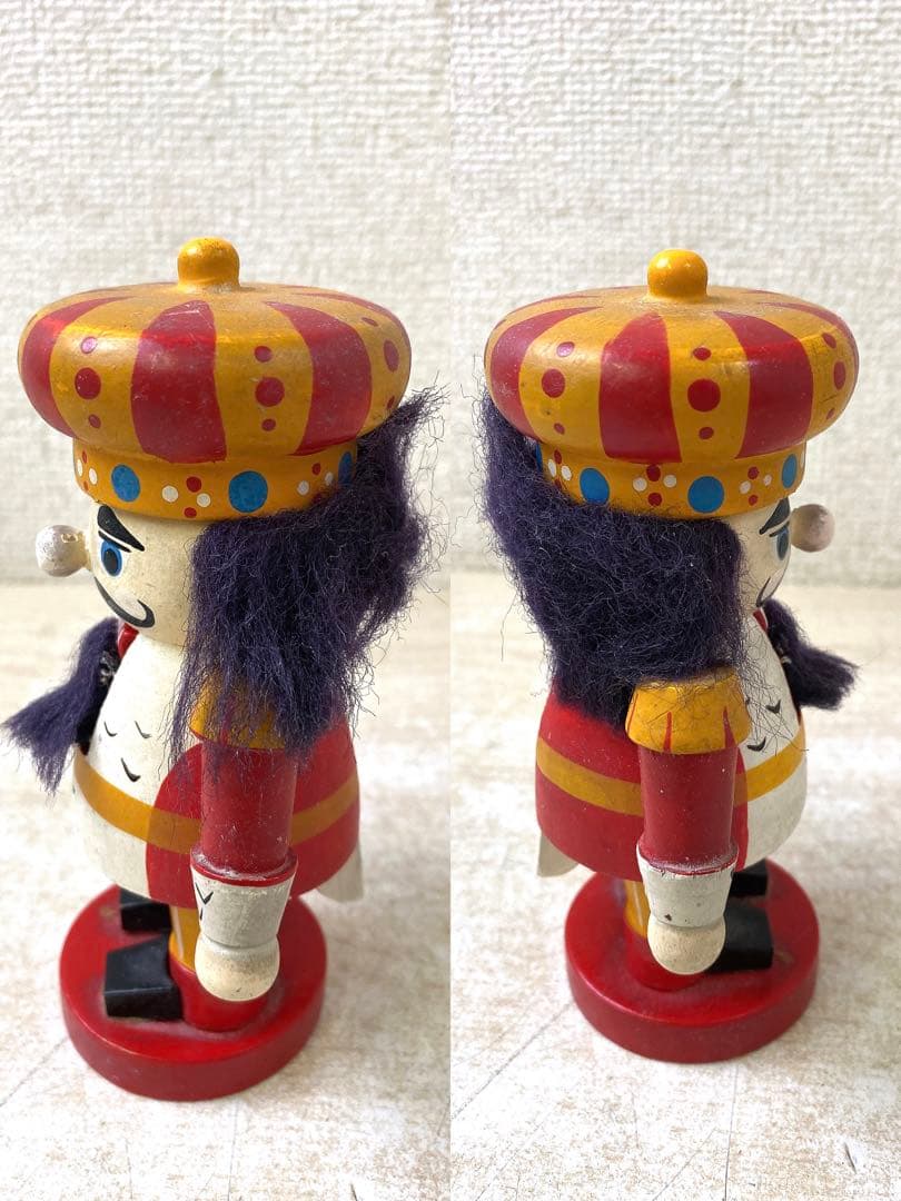 くるみ割り人形 3点まとめ 兵隊 王様 アンティーク ヴィンテージ コレクション