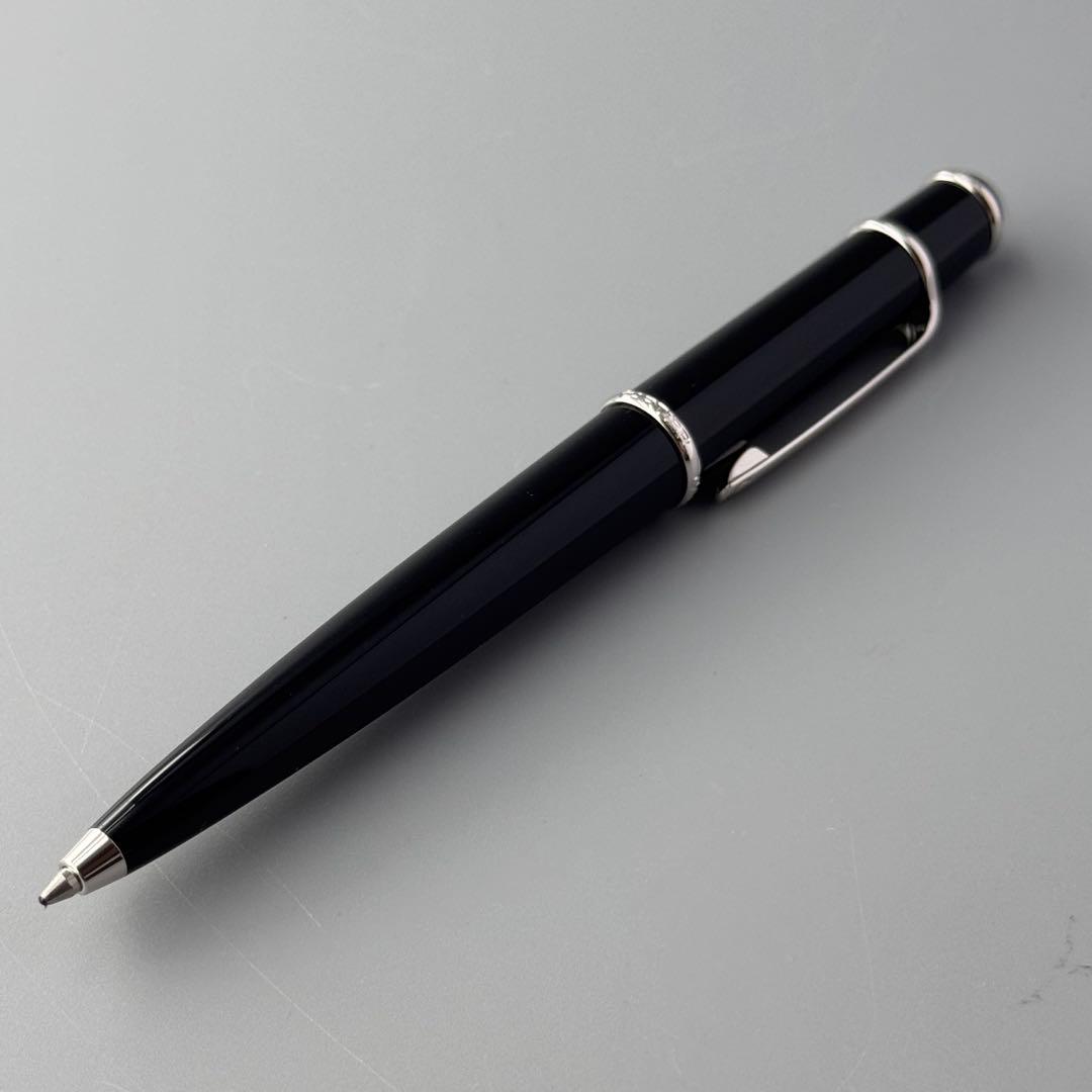 ディアボロ ドゥ カルティエ ツイスト式ボールペン ブラック/シルバー