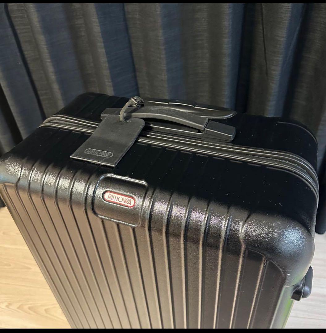 【美品】RIMOWAリモワ サルサ キャリーケース ブラック 4輪 82L