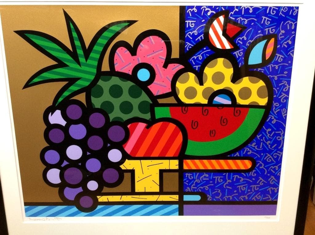 ロメロ・ブリット「BRASIL」 直筆サイン入りセリグラフ 101番/300部