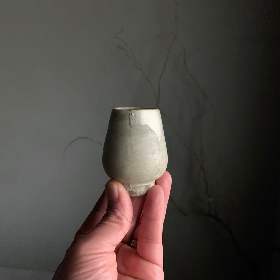 筒盃 古美術 古道具 アンティーク 盃 ぐい呑み 酒器