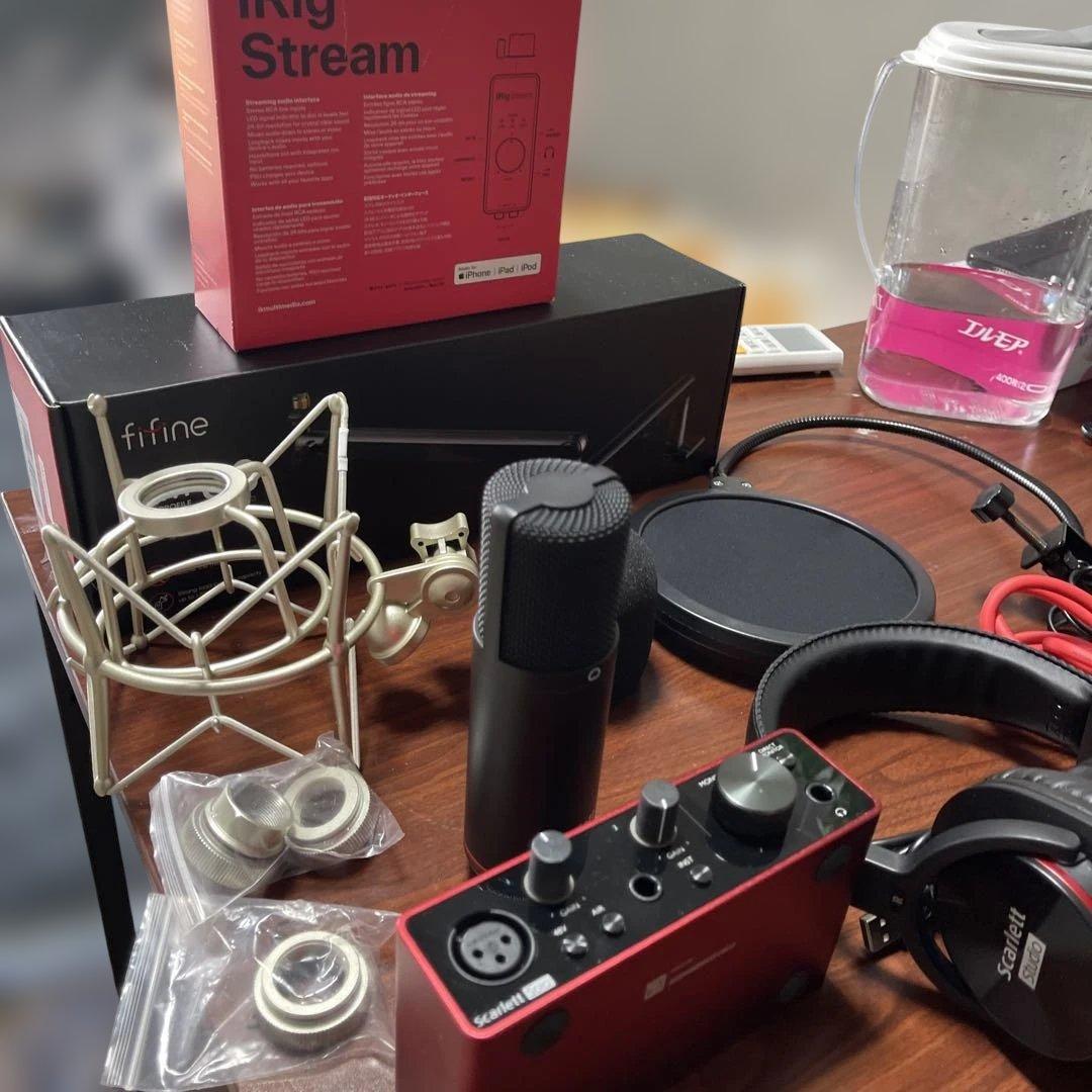 DTM・DAW Focusrite Scarlett Solo +iRig strem