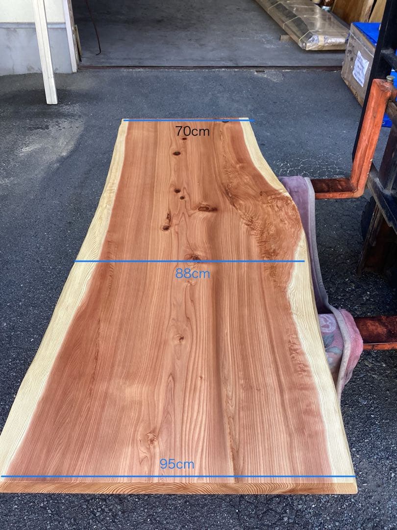 kKK　杉　一枚板　テーブル　　　天板のみ