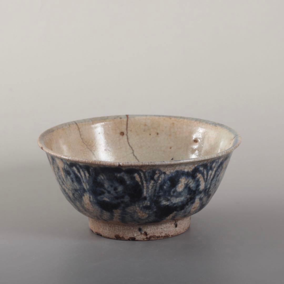 呉州染付 茶碗 18世紀頃 中国美術 古美術 茶道具 古道具 アンティーク