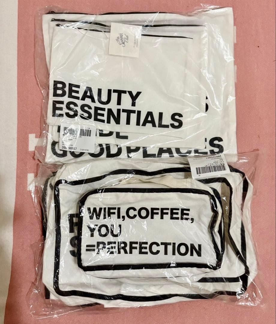 プライベートスプーンズクラブ　パッキングポーチセット&3サイズポーチセット