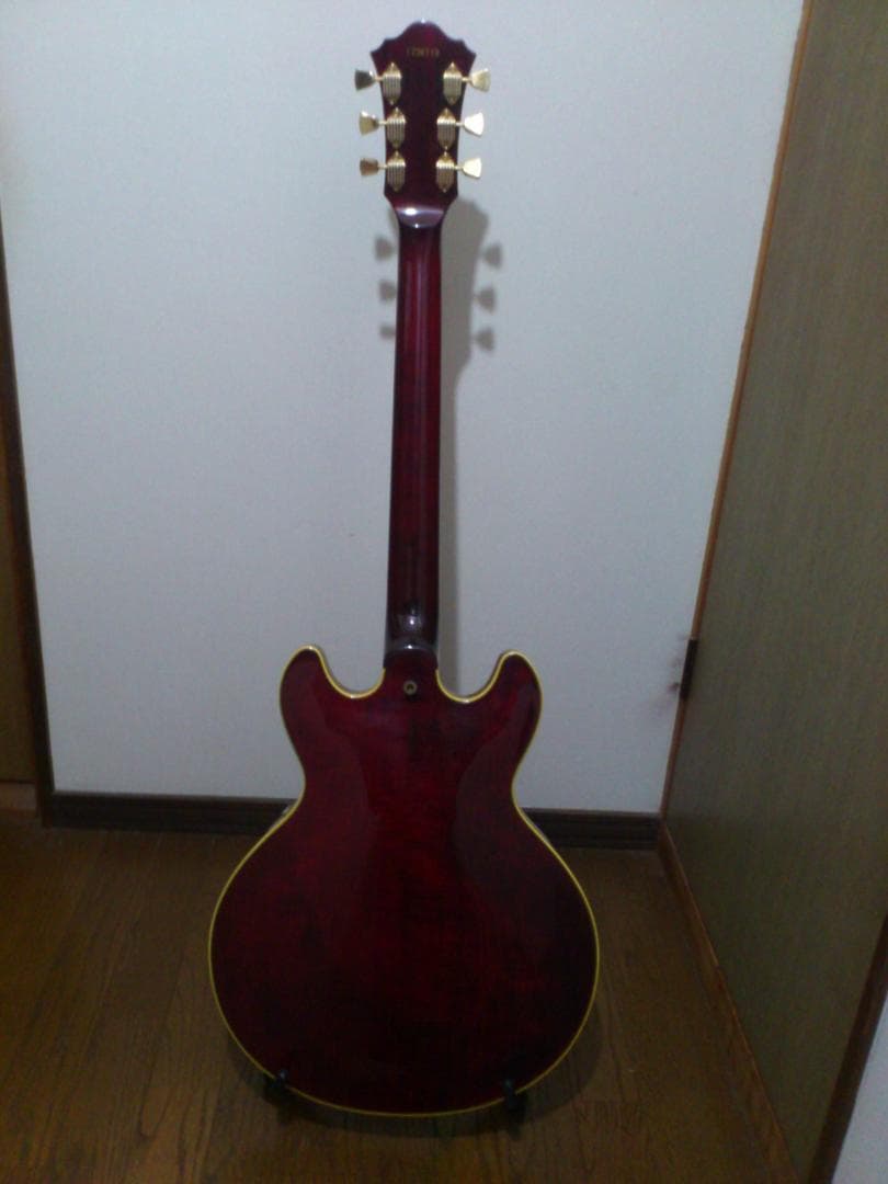 グレコ ヴィンテージ ギター SV-800 セミアコ ワイン