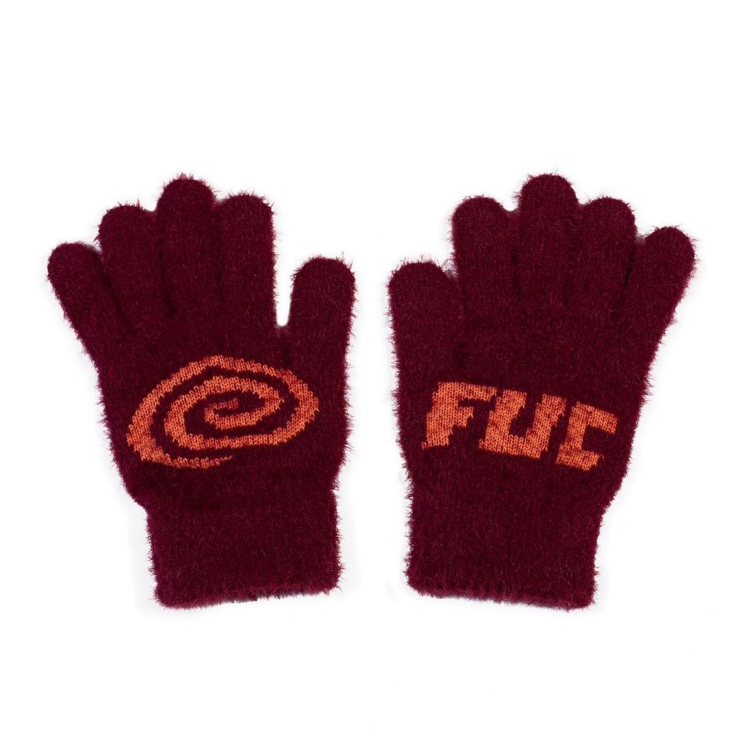 小物 SOL FUC Hairy Gloves Red