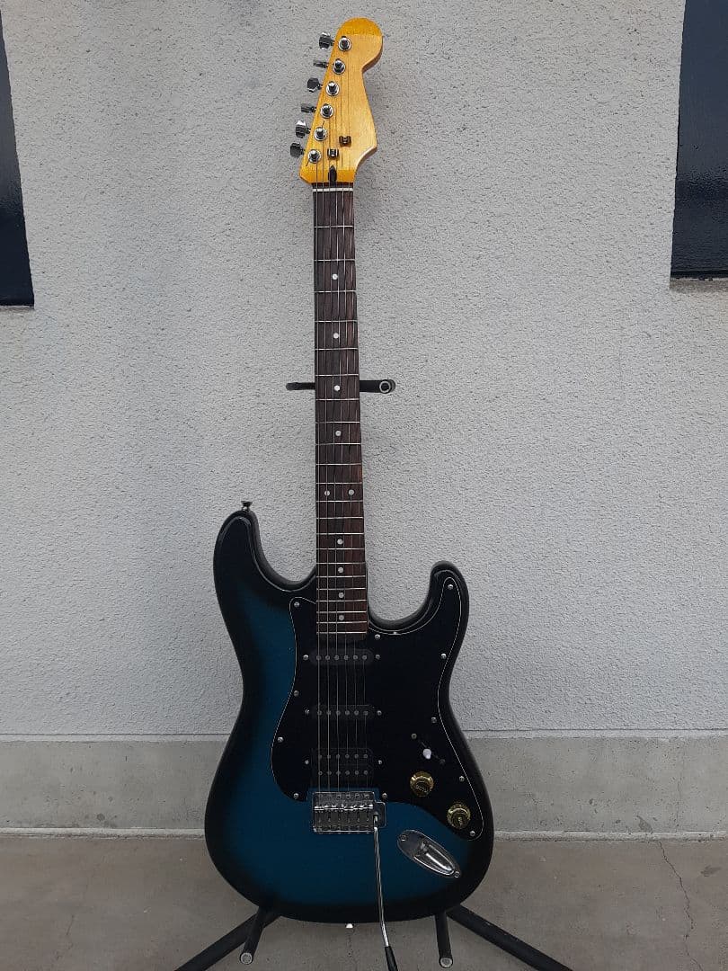 最終値下げ加熱処理ＡＩＹストラトタイプエレキギターSSH青おすすめ