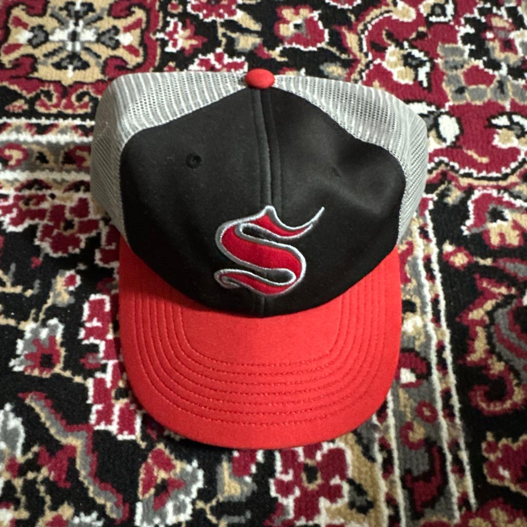 帽子 supreme Contrast S Mesh Back 6-Panel