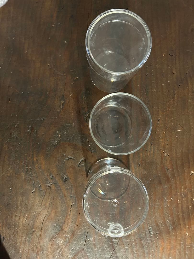 DOOA ガラスポット 3個 ピンセットセット