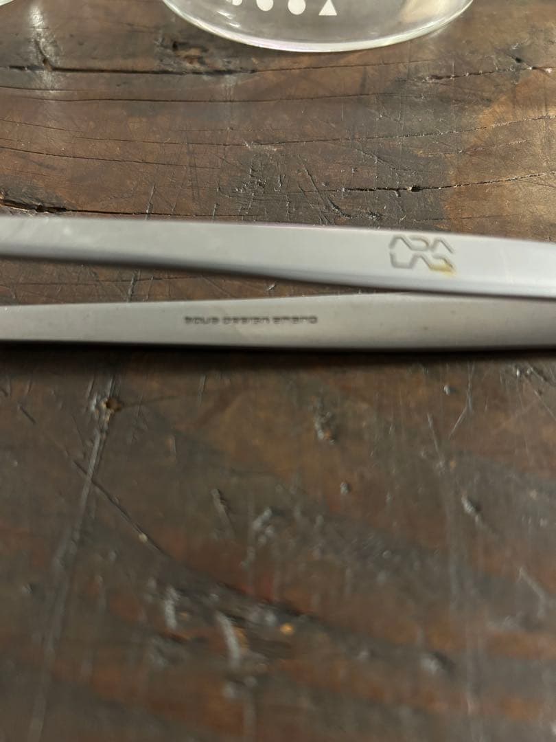 DOOA ガラスポット 3個 ピンセットセット