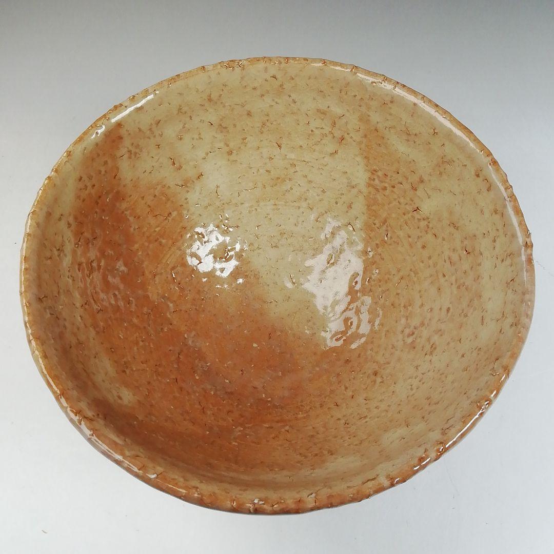 Ｗ１４９　『萩茶碗』『中村龍和 造』『前大徳寺 足立泰道 書付』　共箱　茶道具