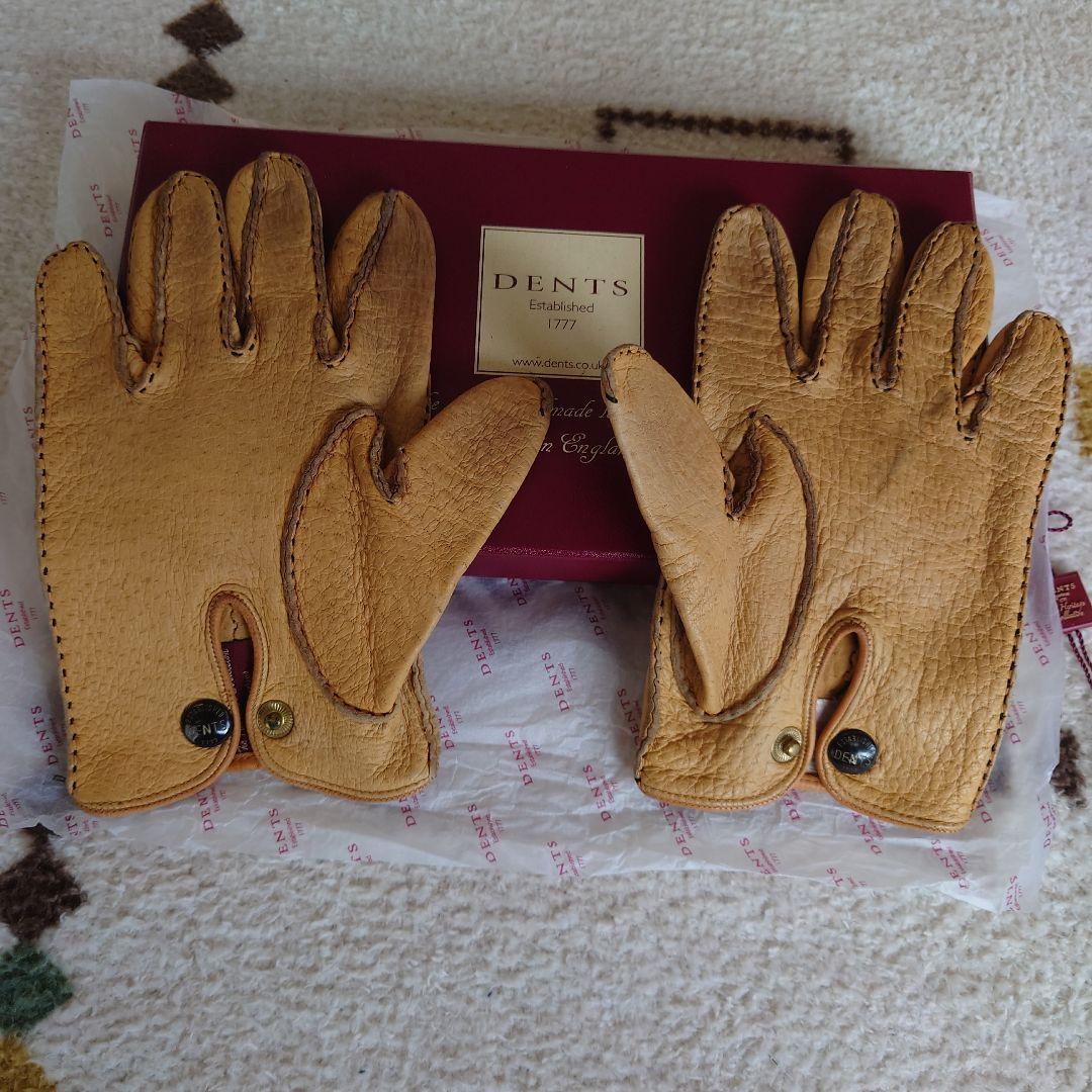 DENTS Cork ペッカリーレザーグローブ
