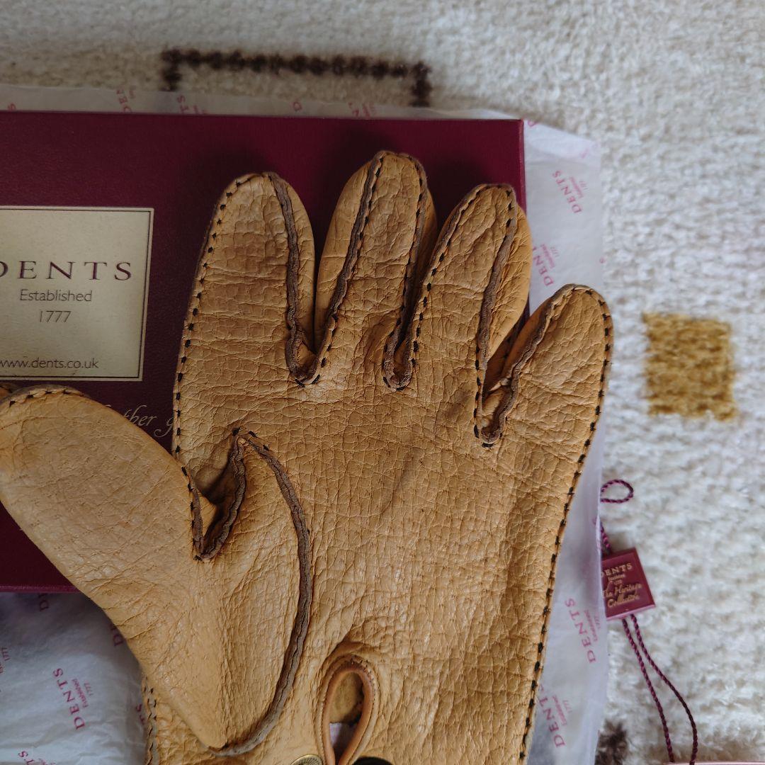 DENTS Cork ペッカリーレザーグローブ