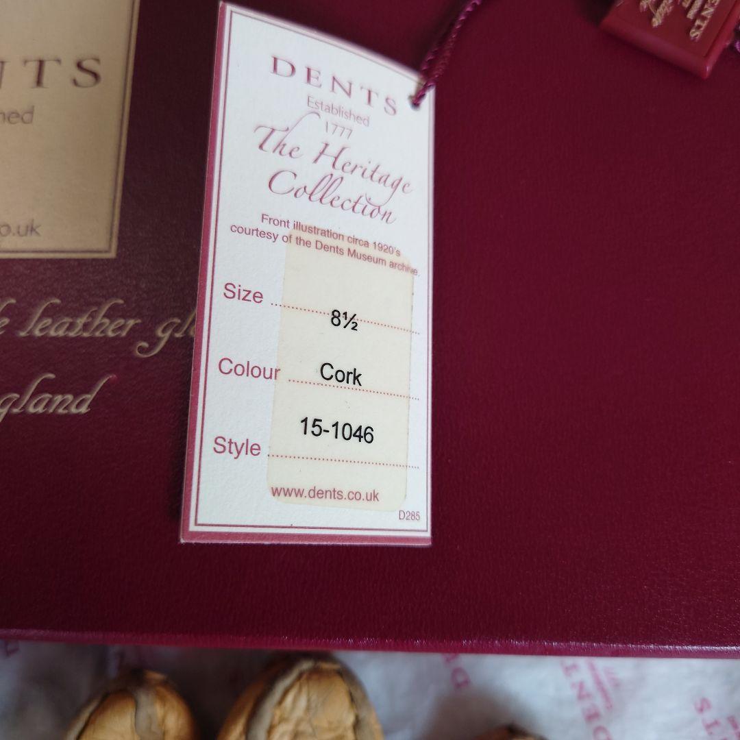 DENTS Cork ペッカリーレザーグローブ