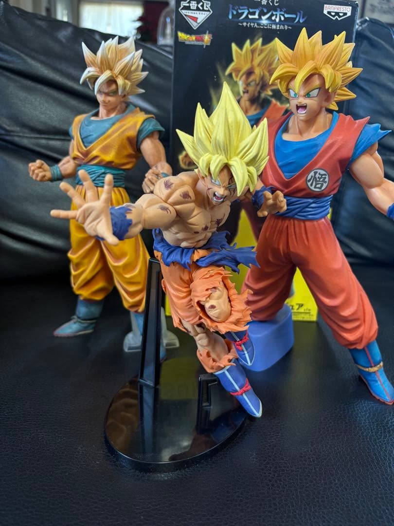 ドラゴンボール スーパーサイヤ人 孫悟空　フィギュア　セット　リペイント含む