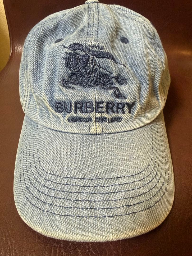 supreme BURBERRY コラボベースボールキャップ