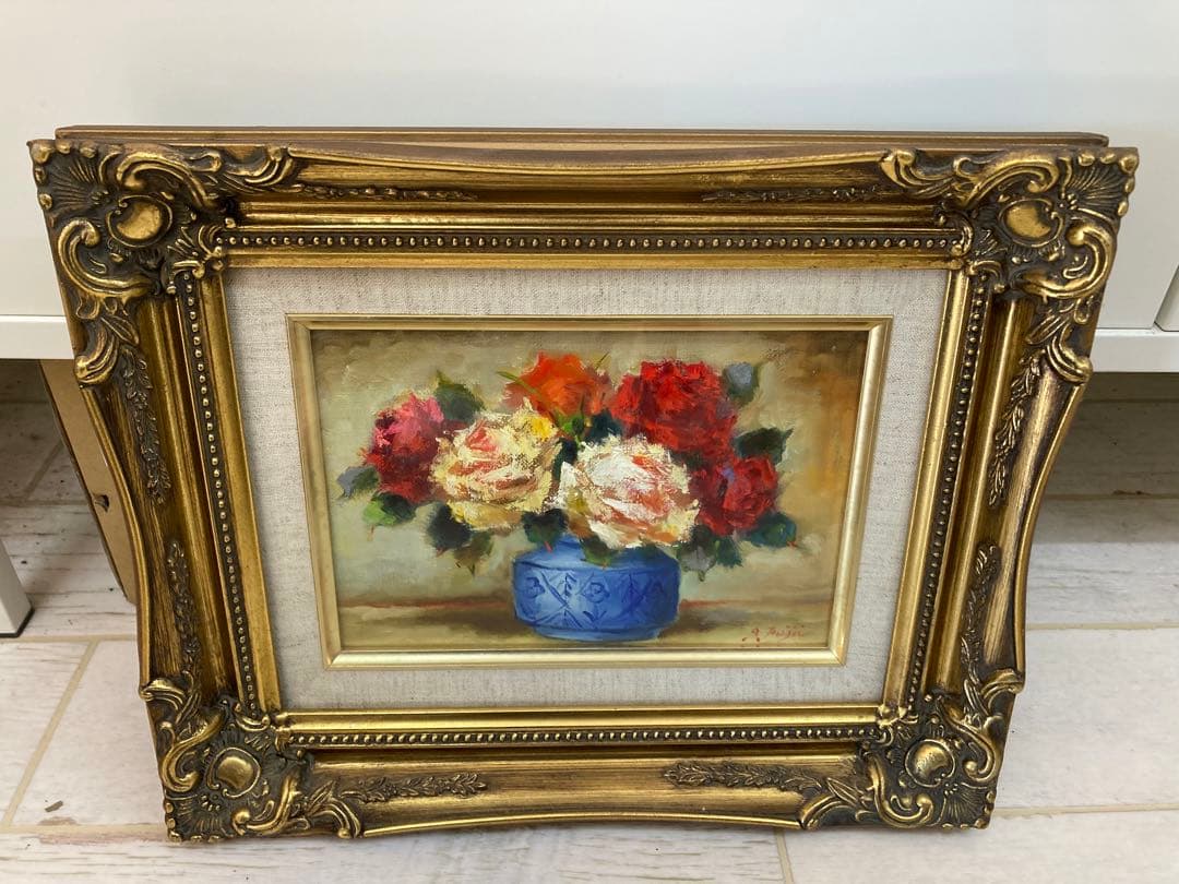 藤井聖子　油絵　絵画