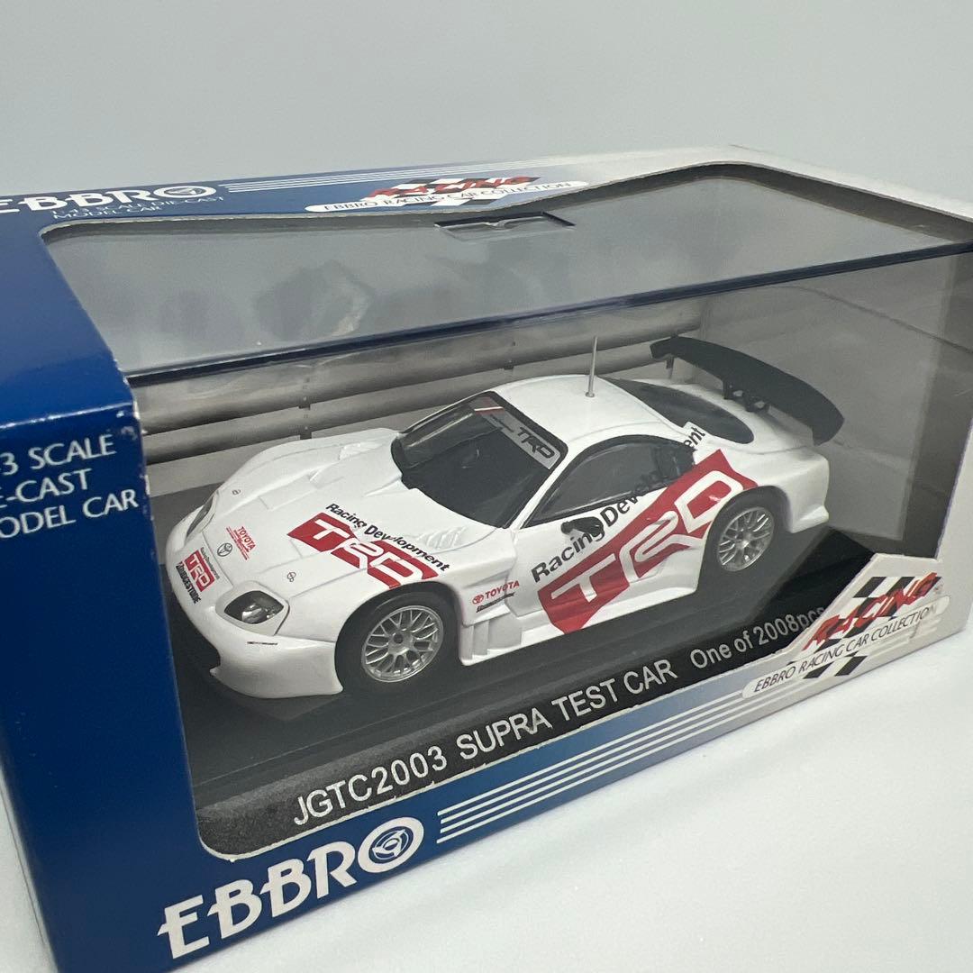 ミニカー JGTC2003 SUPRA TEST CAR 1/43 EBBRO