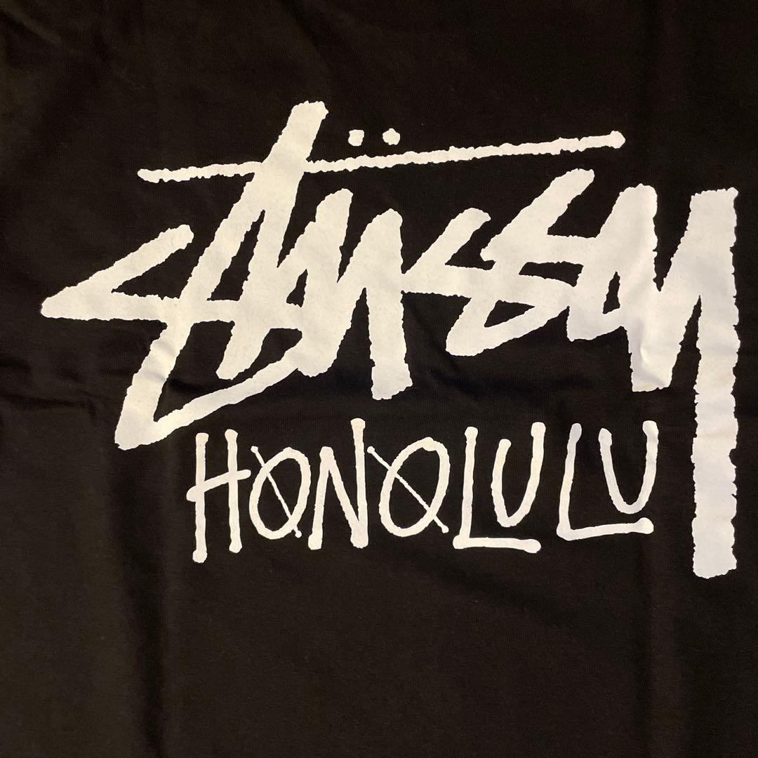 【新品 ハワイ限定】STUSSY ロングTシャツ　Mサイズ