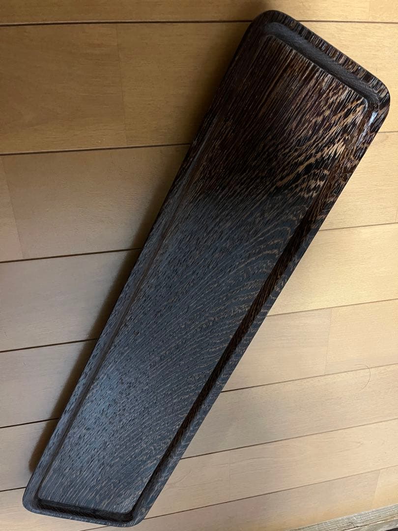 煎茶道具　紫丹一文字盆　尺五　お値下げしました