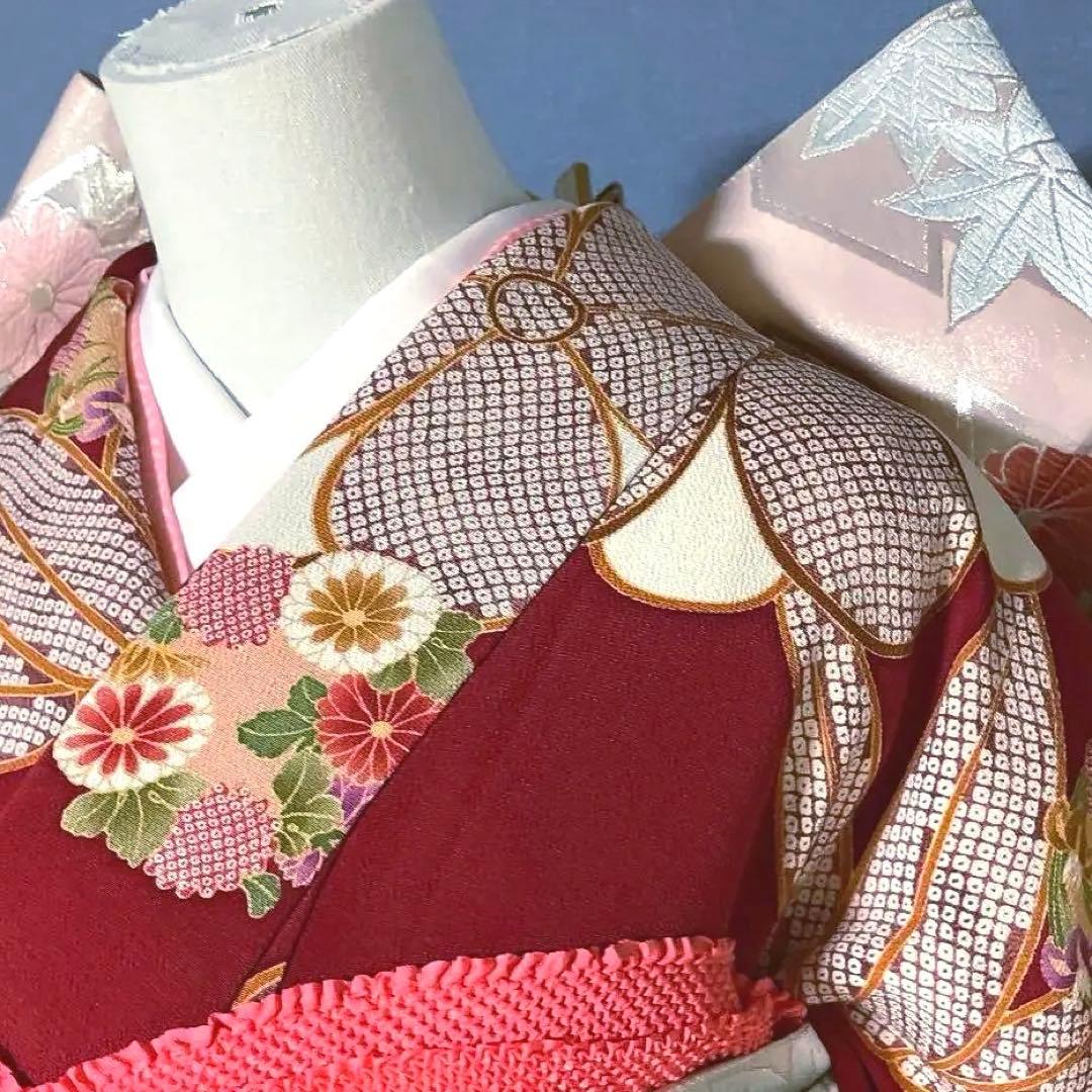 23点　振袖フルセット　新品ショール着付け道具付き　 成人式振袖　振袖　友禅