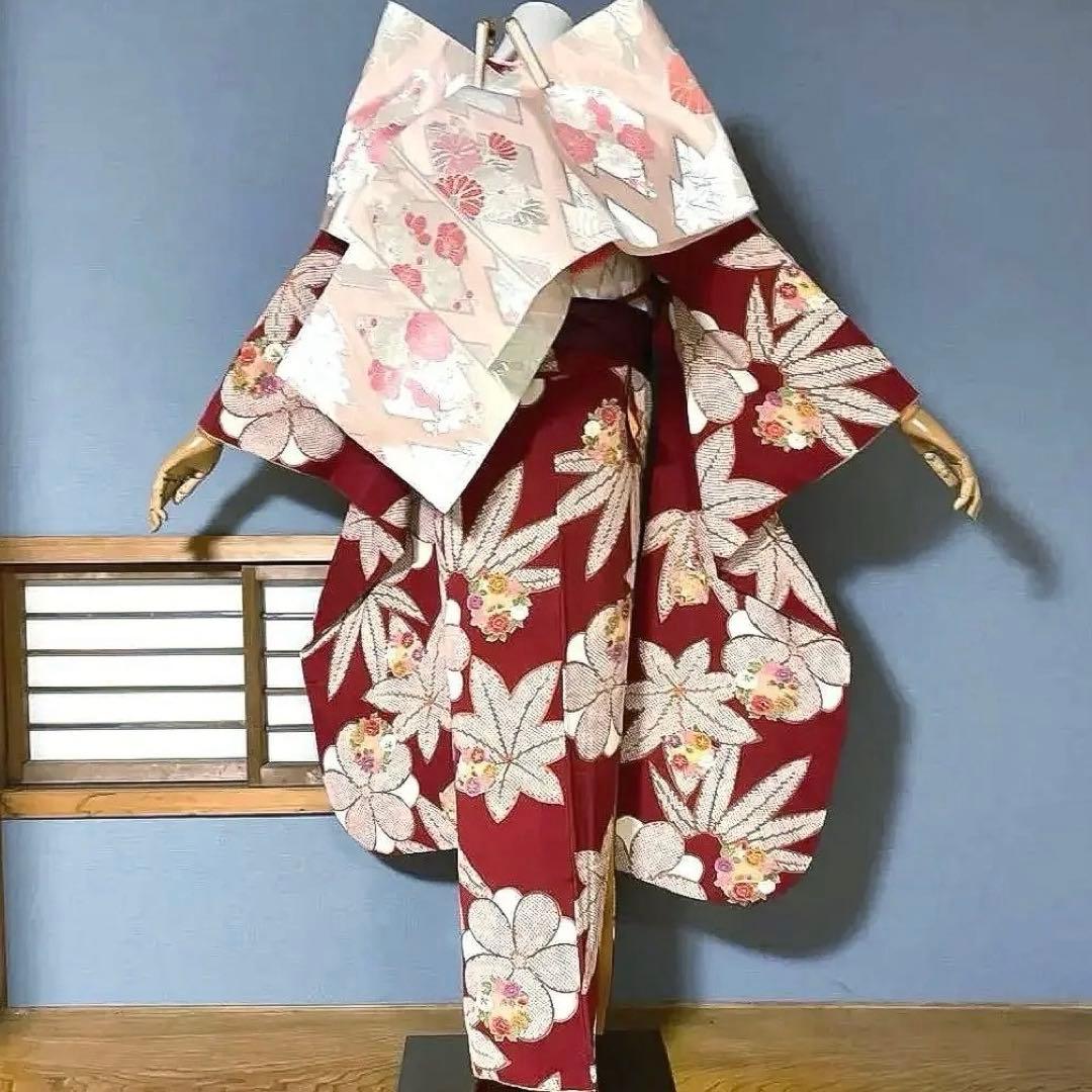 23点　振袖フルセット　新品ショール着付け道具付き　 成人式振袖　振袖　友禅