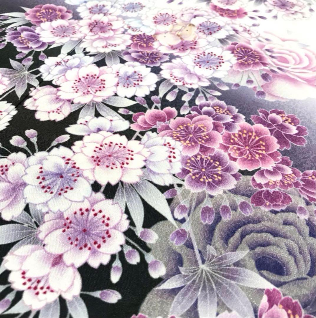 アキ2014★中古品★振袖 お仕立上り ポリエステル H.L振袖　6