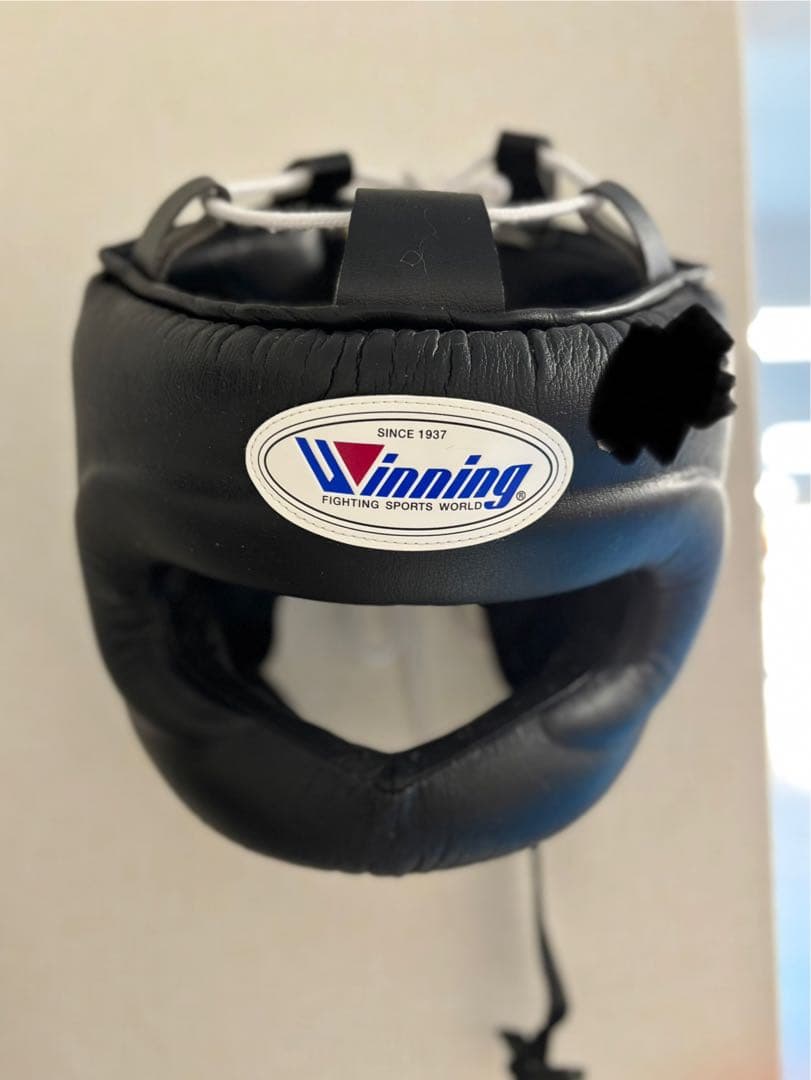 ウイニング製　フルフェイスヘッドギア FG5000 Lサイズ 黒 箱無し