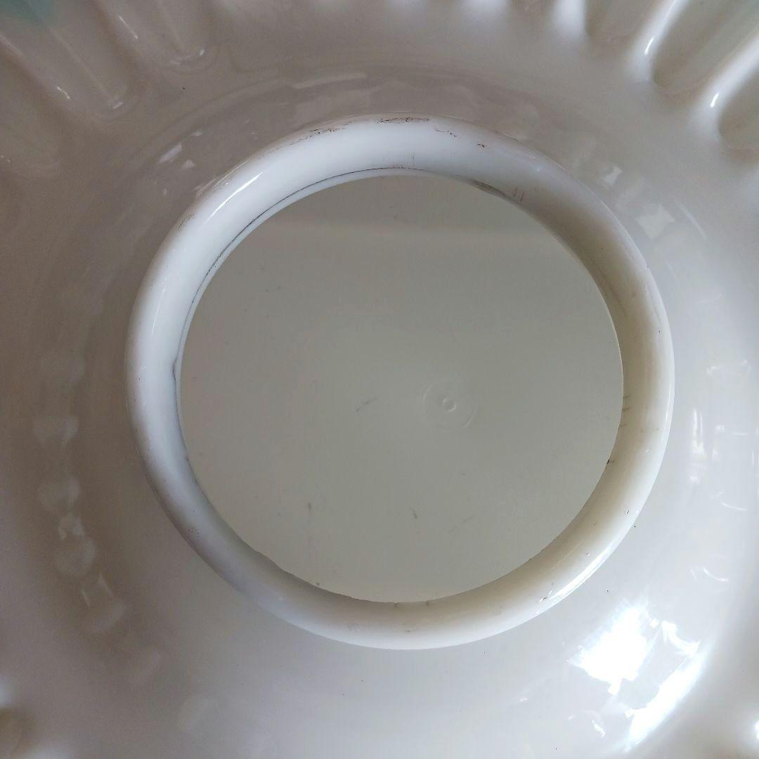 アンティークオイルランプ　　スカイブルー