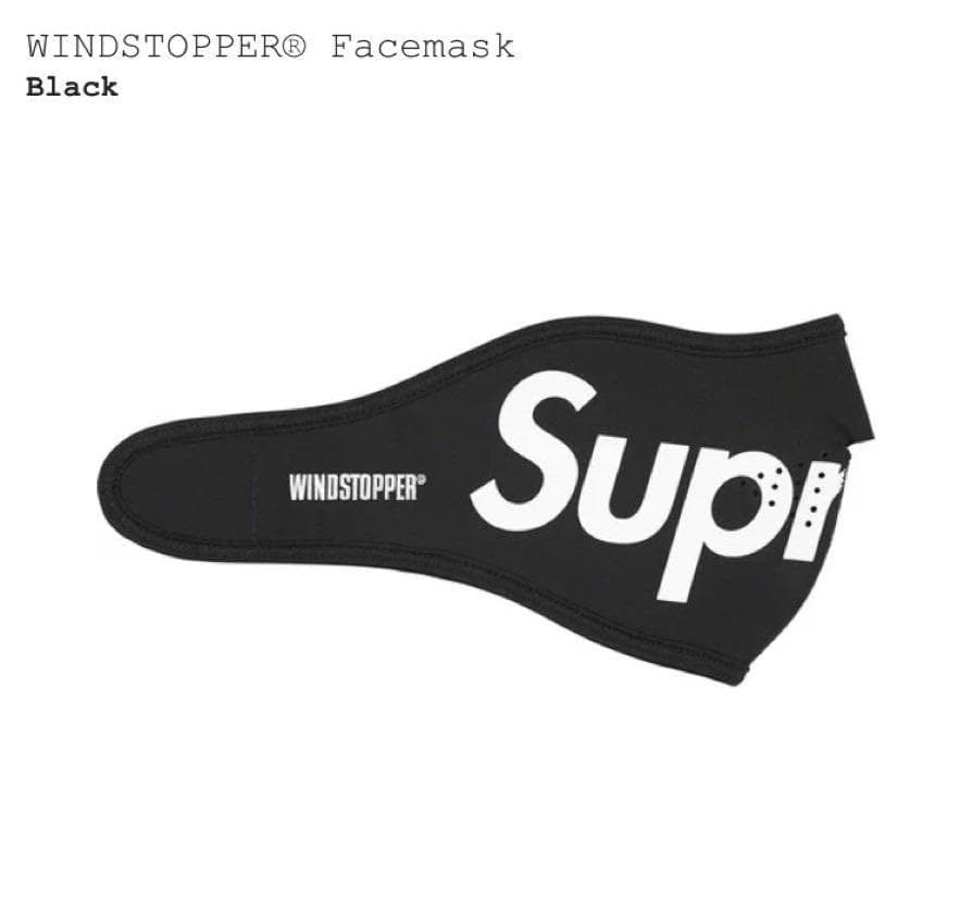 Supreme WINDSTOPPER Facemask マスク 22AW