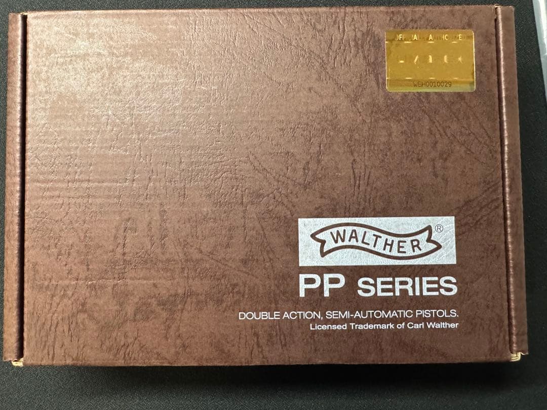 マルゼン ワルサーppk クラシック ガスブローバック