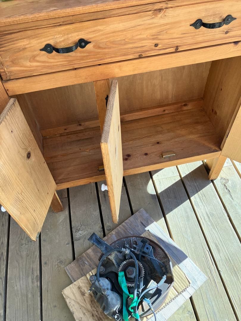 木製カントリー風チェスト・キャビネット