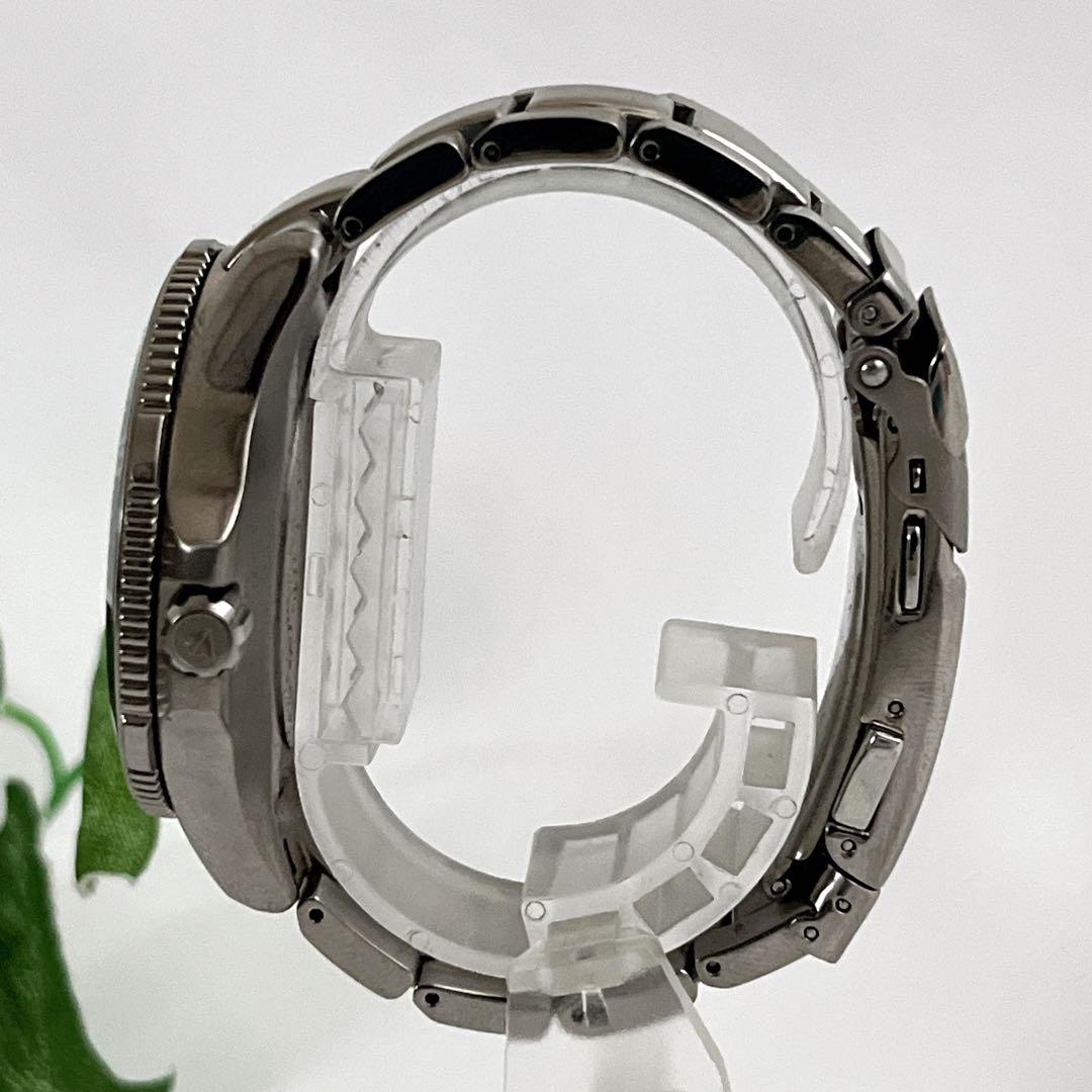 コラボ　シチズン×シップス　腕時計　ダイバーズウォッチ　エコドライブ　シルバー