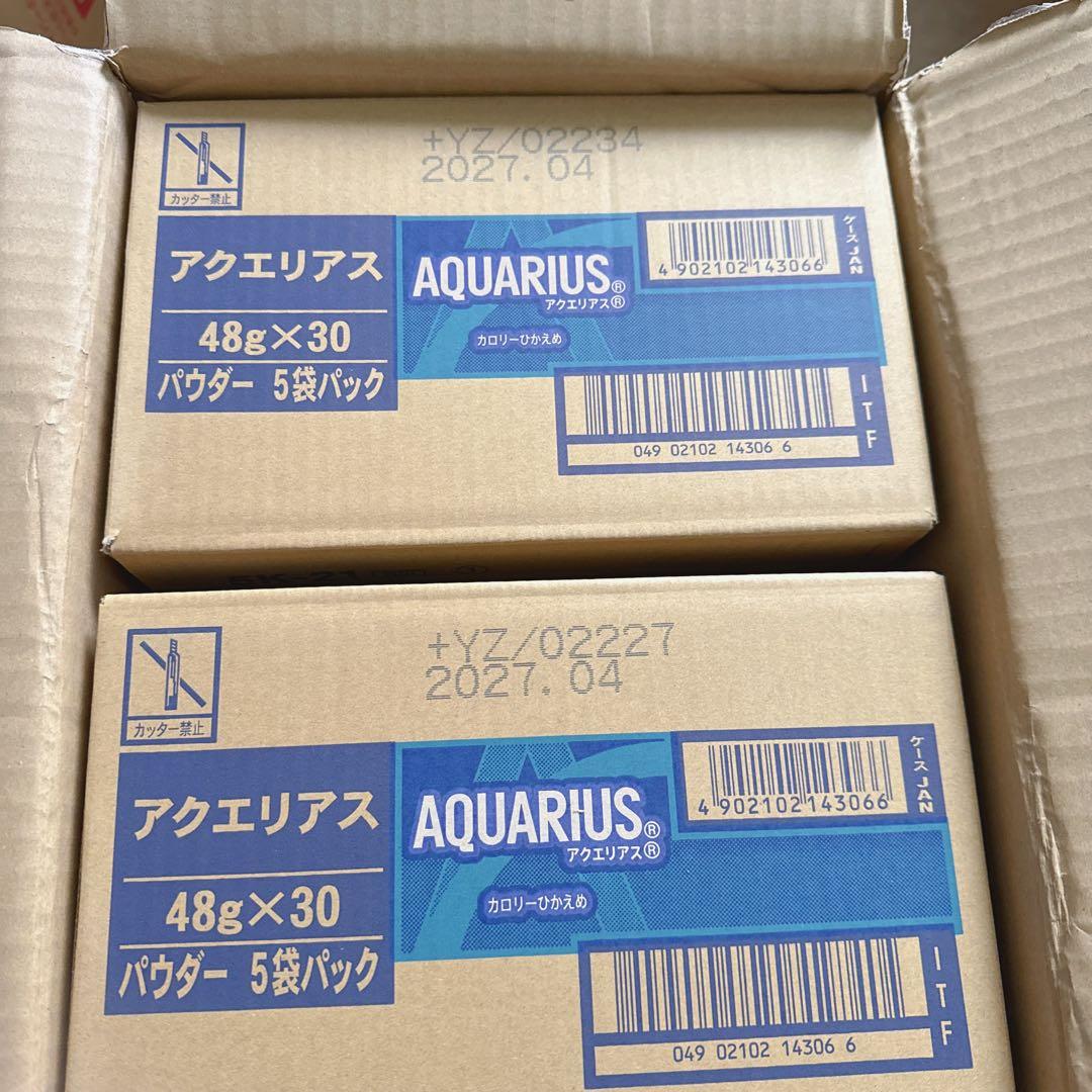 コカ・コーラ アクエリアスパウダー48g ×30袋（6箱)