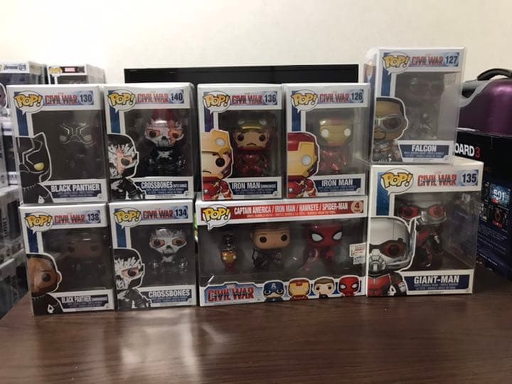 シビルウォー　POP funko