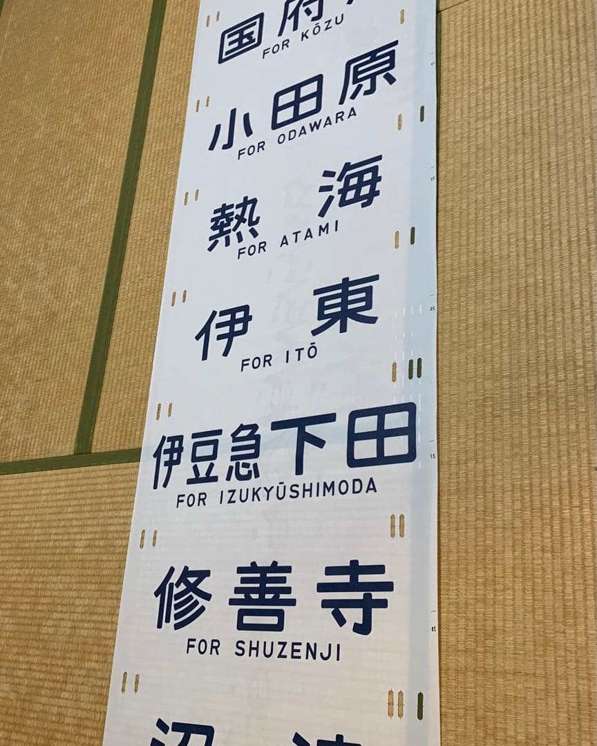 185系 側面方向幕 踊り子 湘南ライナー シュプール上越