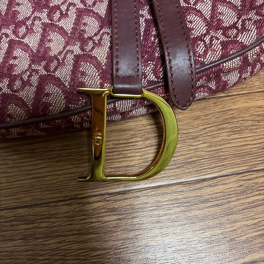 Dior サドルバッグ レッド