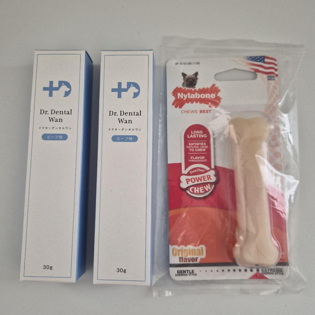Dr. Dental Wan×２本 & Nylabone セット