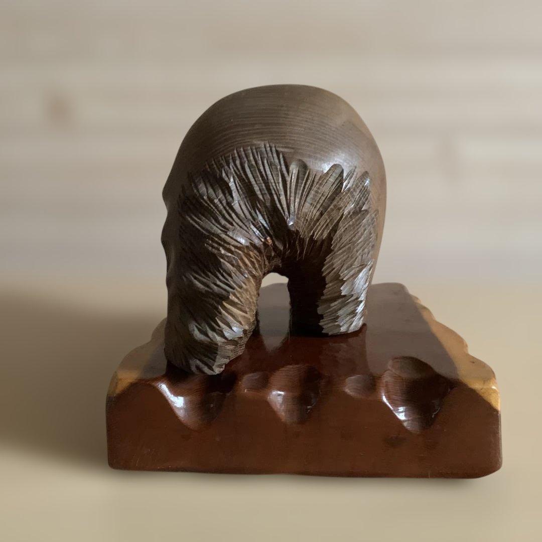 古民家インテリアにオススメ！　昭和時代の木彫りの熊